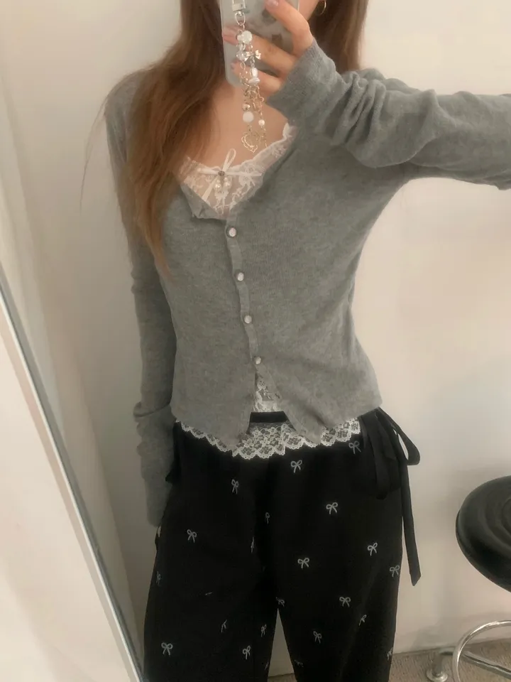 NOVESSEL レースカーディガン ユニセックス NOVESSEL レースカーディガン ユニセックス