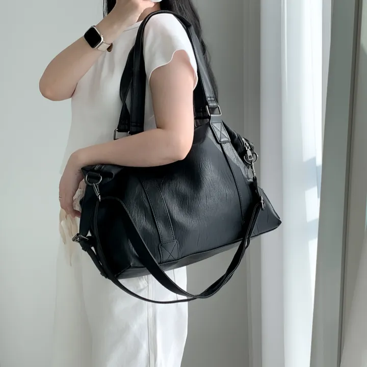 보부상 레더 빅 투웨이 숄더백 크로스백 보부상백 노트북수납가방 어텀 가방 BSCH5 상세 이미지 11
