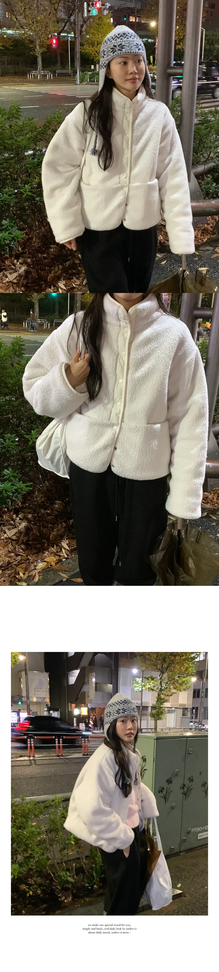 [Mayvi/클리어런스세일❤️‍🔥] Camping 리버시블 플리스 패딩, 3 온스 상세 이미지 36