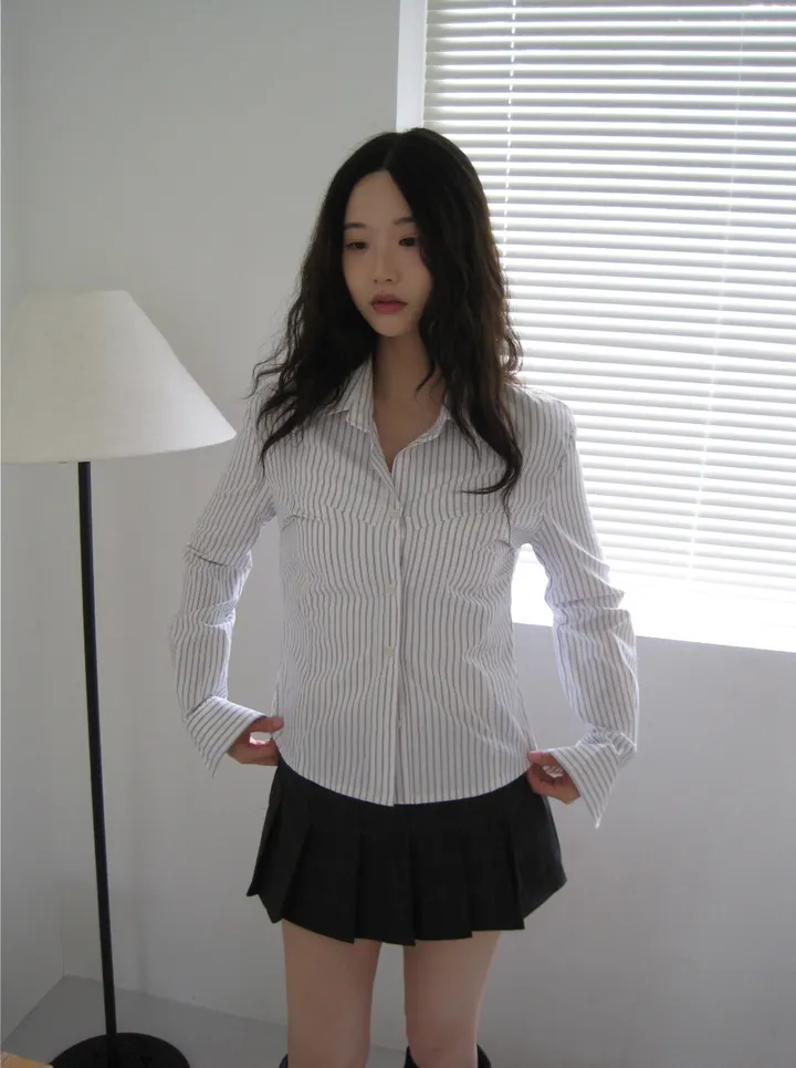 미니 스커트 모델 착용 이미지-S1L30