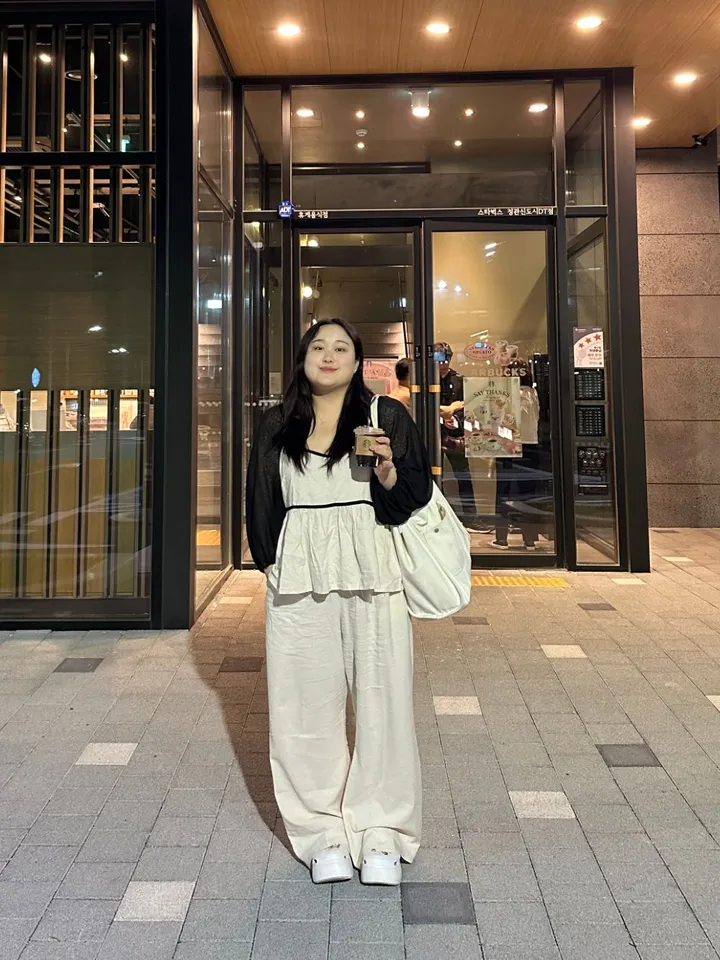 여름 뷔스티에 세트 와이드 팬츠 플레어 뷔스티에 아방핏 데이트룩 추천 상세 이미지 18
