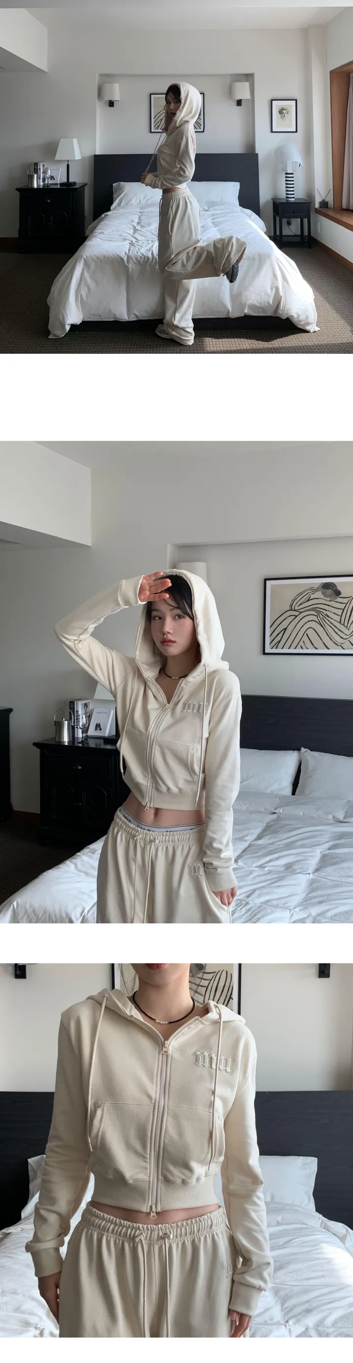 MADE [역대급디테일,핏🖤/전직원소장] 엠보 트레이닝 셋업 - 3color 상세 이미지 37