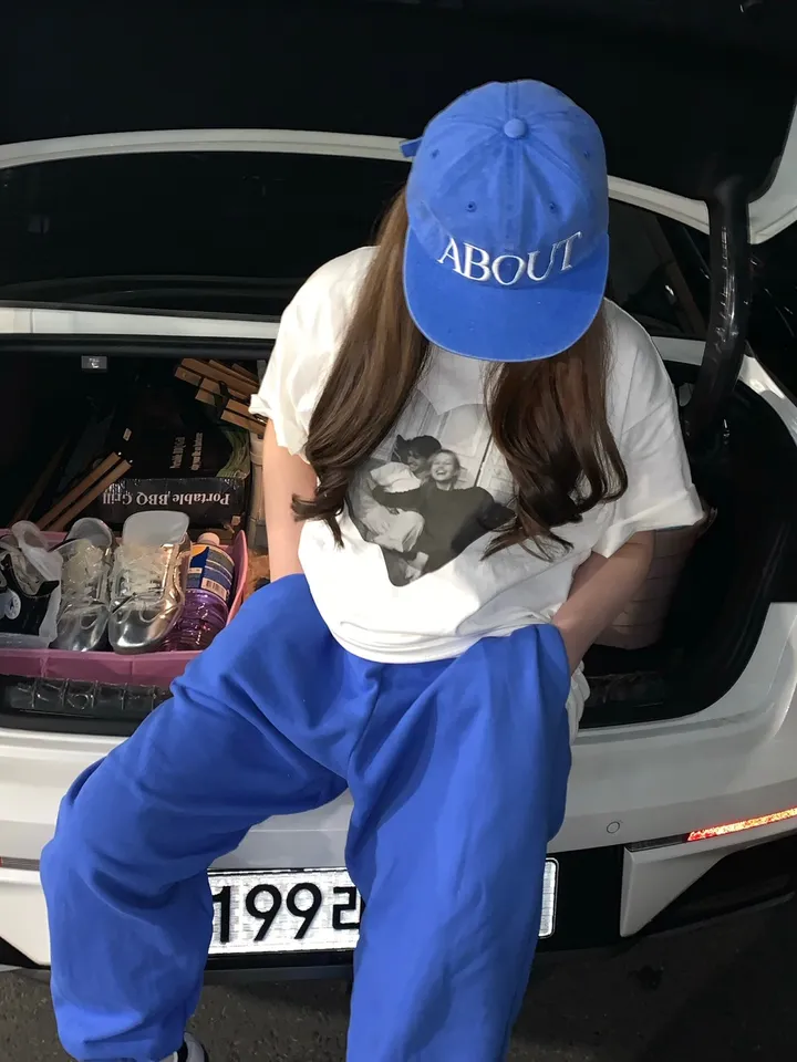 [대두도소두만들어주는핏🧢❤️/최저가💌] 어바웃 레터링 캠프 캡 모자 볼캡 (3color) 상세 이미지 39