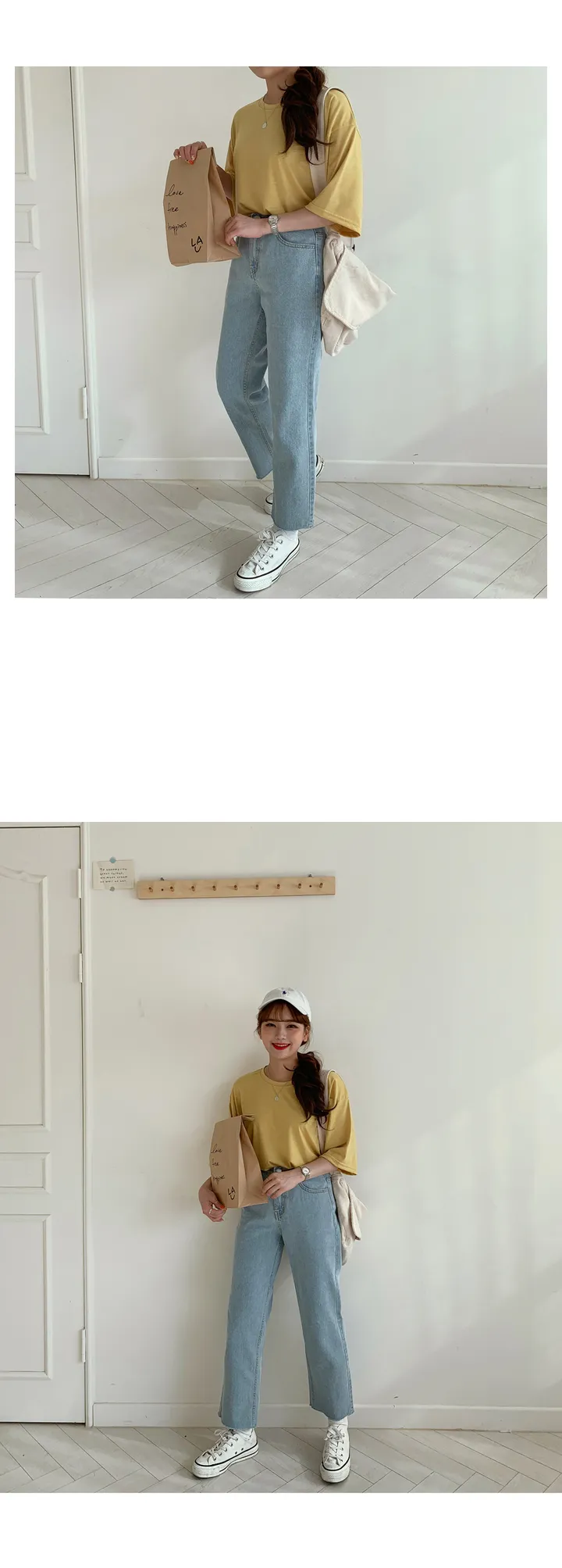 '당일발송'[landmade]인생핏키작녀썸머데님일자팬츠 (2color)'S-XL사이즈' 상세 이미지 69