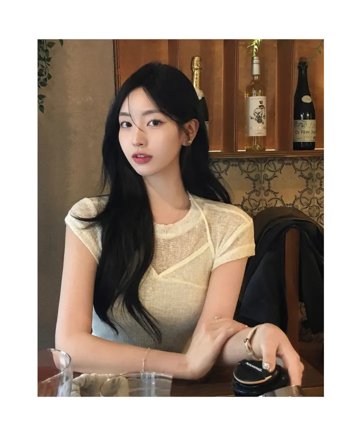[세트가격/하객룩] 레이어드 나시 뷔스티에 니트 세트 상세 이미지 7