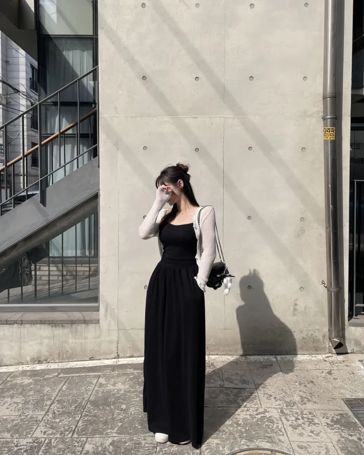 퍼티 썸머 시스루 레이스 크롭 볼레로 가디건 상세 이미지 12