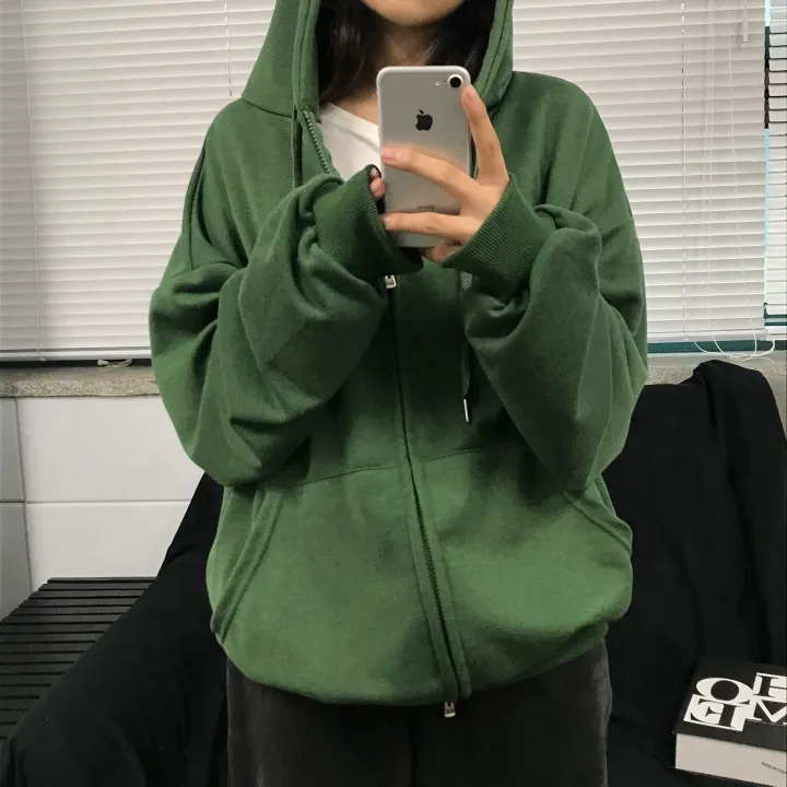 (1+1/교복템)당일출고🚛Avocado basic over two way zip- up - 7color 상세 이미지 5