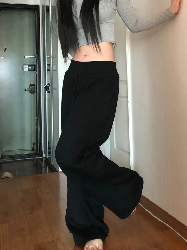 (골넓핏❤️‍🔥/~2XL/2col)코르셋 골반뽕 밴딩 와이드 트레이닝팬츠 상세 이미지 30