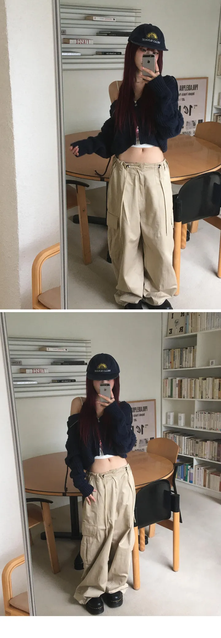 [모델극찬🖤] 꼭 소장 토미 꽈배기 투웨이 오버 니트후드집업 - 3color 상세 이미지 20