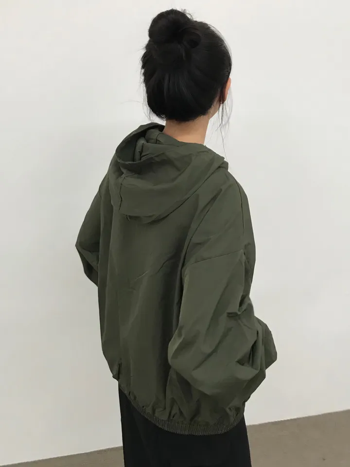 [인기🩶/간절기 아우터] 몬코 나일론 투웨이 바람막이 후드 윈드브레이커 자켓 (2color) 상세 이미지 18