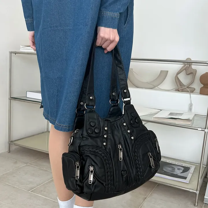 Vintage heart shoulder bag 상세 이미지 16