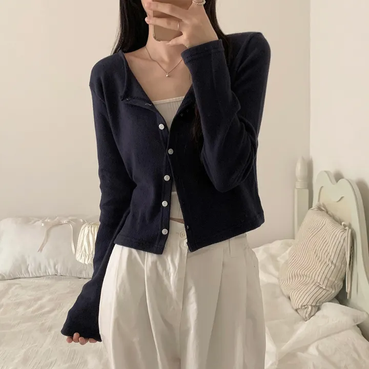 로로 펀칭 가디건 (8color) 상세 이미지 158