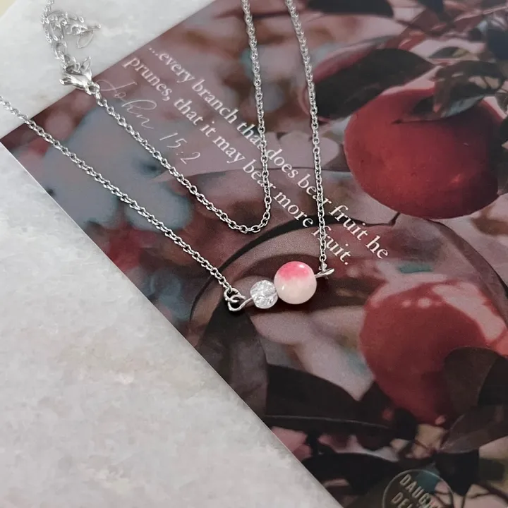 🍑 peach bite necklace 🍑 상세 이미지 5