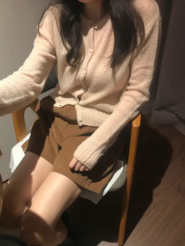 빈스 모헤어 라운드 가디건 (3color) 상세 이미지 34