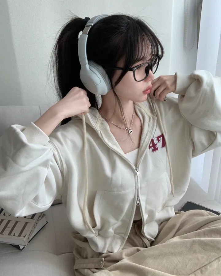 [47레터링] 루즈핏! 투웨이 후드집업 -3col 상세 이미지 8