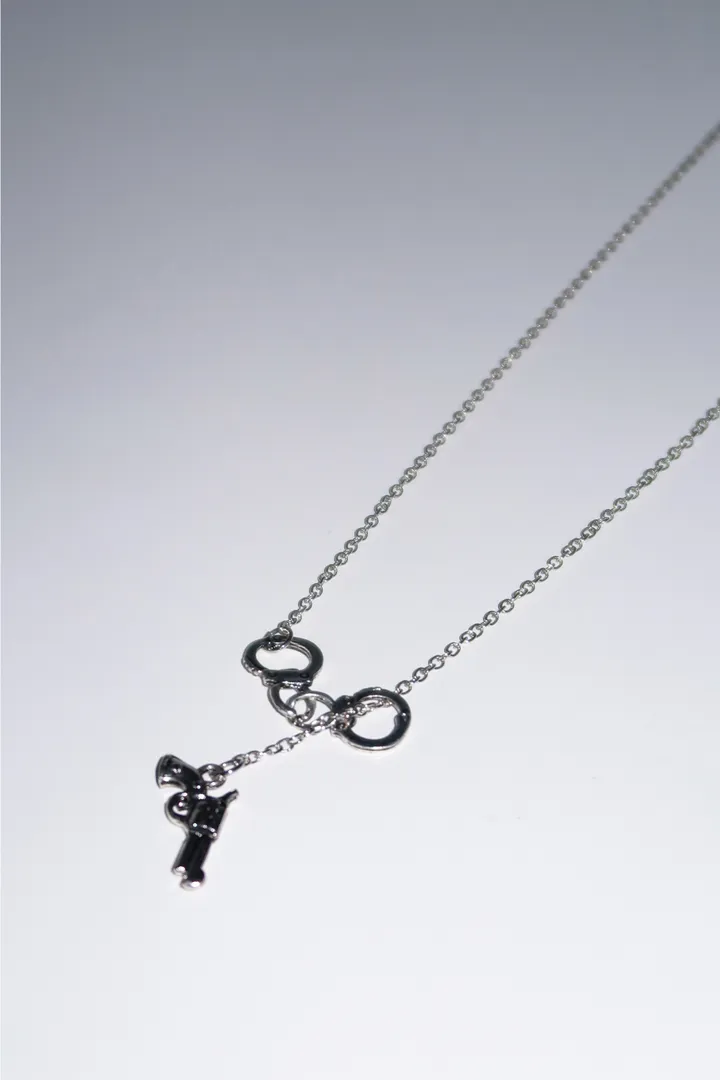 HANDCUFFS&GUN NECKLACE / 핸드커프스 앤 건 네크리스 상세 이미지 18