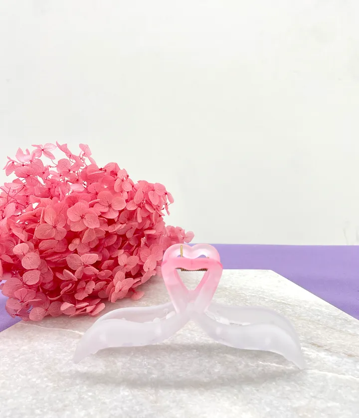 🌷집게핀증정/당일🌷 집게핀 봄 여름 13cm  투명 오로라 꼬임 사각 리본 유광 실버 하이틴 빅사이즈 꽃 반머리 묶음 헤어핀 머리핀 왕집게핀 헤어집게핀 헤어 집게삔 상세 이미지 161