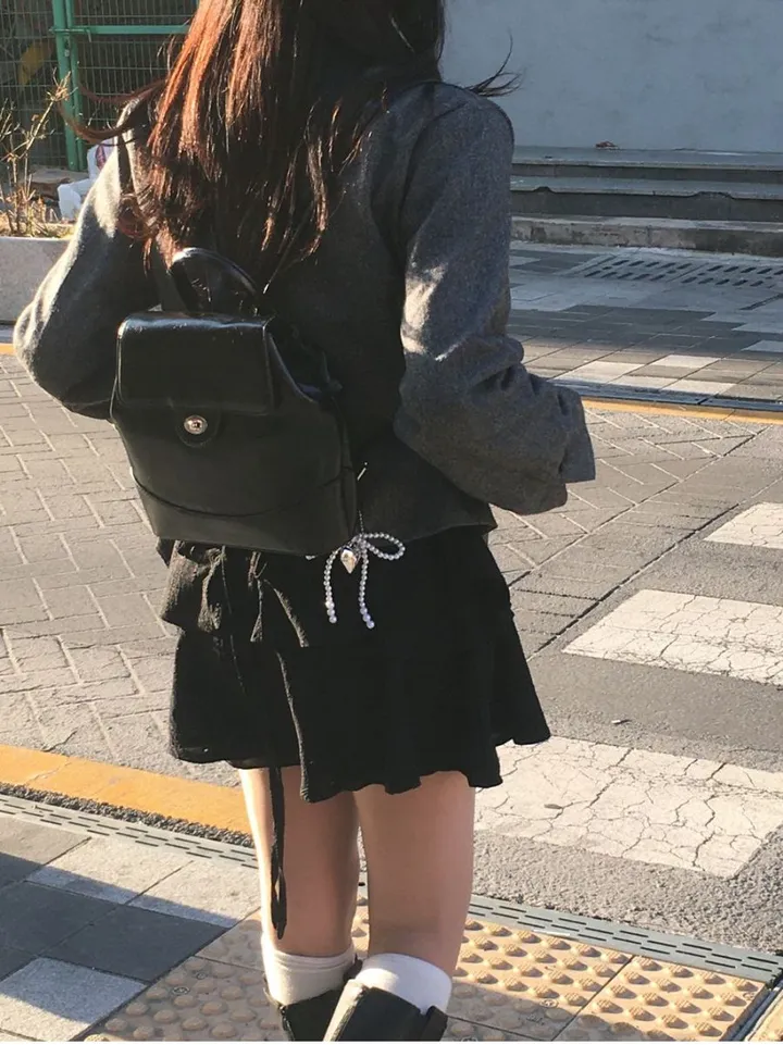 [봄신상🌼/세트상품] 투피스 펀칭 라운드 카라 세트 상세 이미지 26