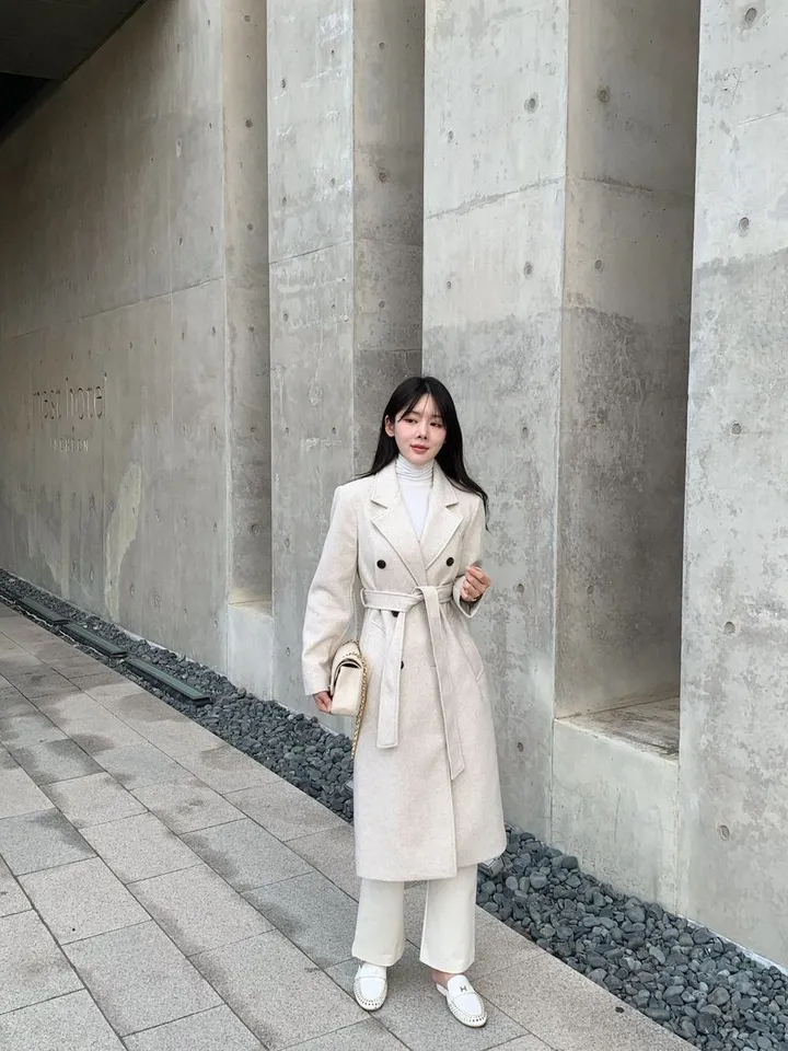 [당일출고🌹] 토토 바바리 롱코트 / 겨울코트 벨트코트 핸드메이드코트 코트 떡볶이코트 싱글코트 더블커트 밍크코트 롱패딩 숏패딩 양털코트 무스탕 겨울자켓 하객룩 아우터 점퍼 트위드자켓 트렌치코트 바바리코트 후드코트 후드롱코트 케이프코트 망토자켓 연말룩 청 상세 이미지 17