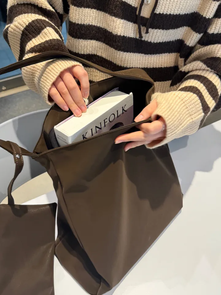 🚀당일발송/파우치 증정🚀노트북 아이패드 아이패드가방 직장인 대학생 대학생가방 태블릿가방 보부상 보부상가방 가방 (링가 숄더백) 상세 이미지 7
