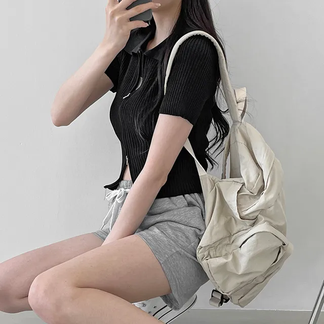 1+1할인[미친핏감!!/투웨이집업] 예쁜컬러가득 카라 스판골지니트 슬림핏 투웨이집업 상세 이미지 32