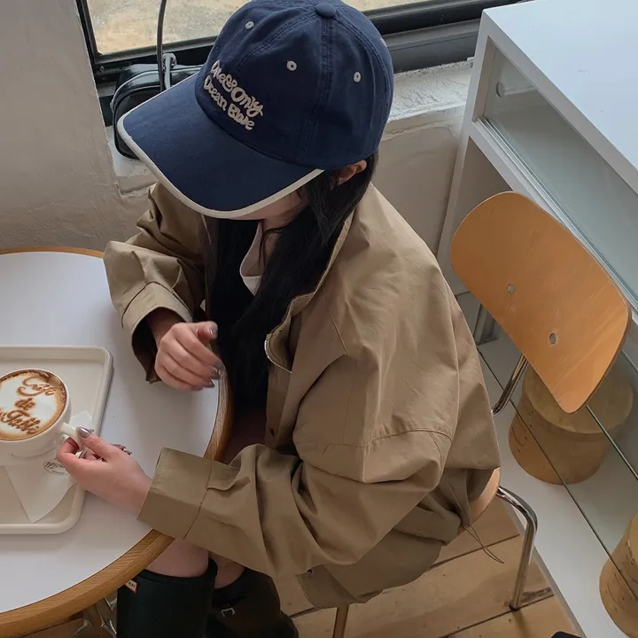 [봄야상💌] 마린 남녀공용 오버핏 배색 워크 야상 자켓 - Jk 상세 이미지 13