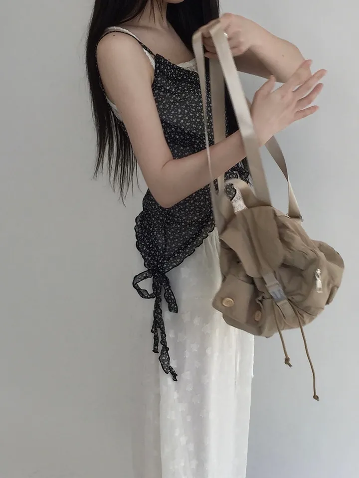 [당일출고] 복조리 포켓 스트링 백팩 2color 상세 이미지 18