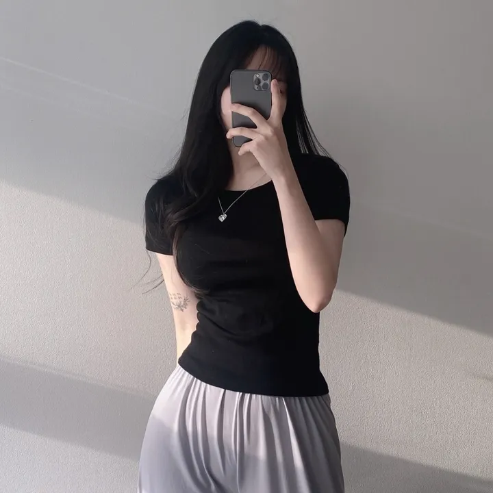 [11color/인생반팔] 코튼 데일리 부드러운 무지 라운드 반팔 기본 티셔츠 - 11color 상세 이미지 57