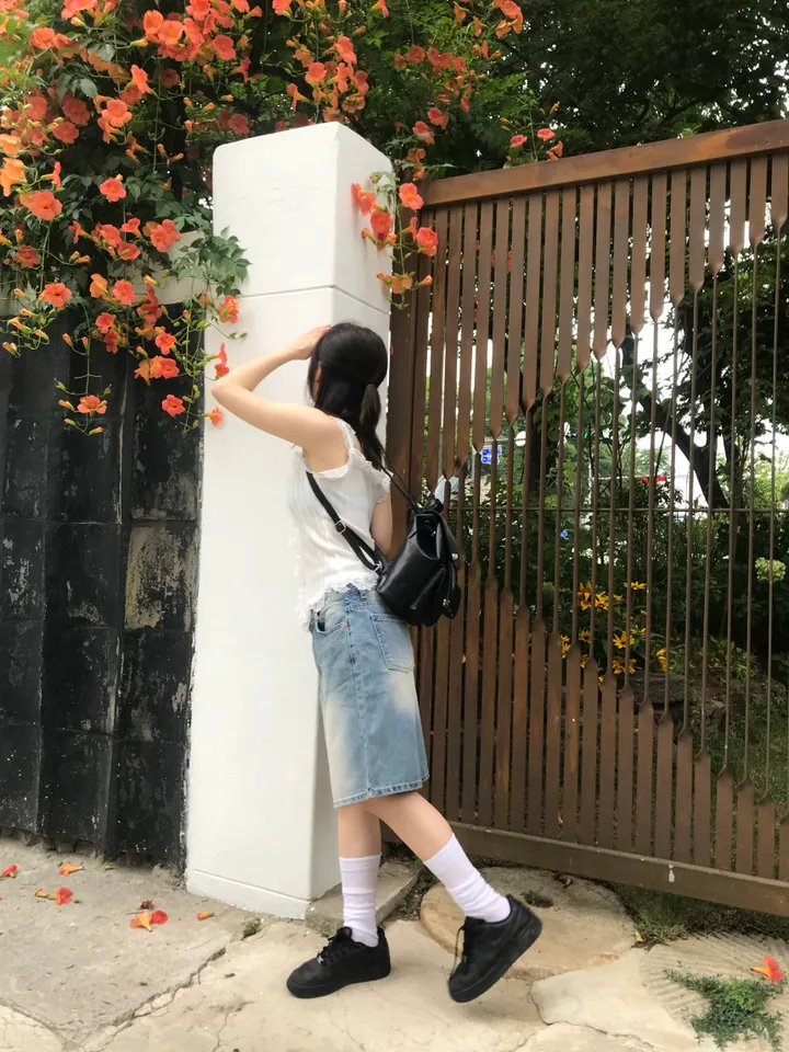 블랙 레더 미니 백팩 상세 이미지 6