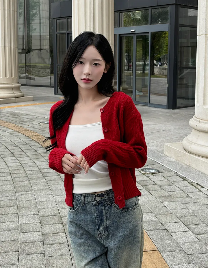 [군살제로/기장선택] 뎁트 워싱 와이드핏 데님 팬츠 1color 상세 이미지 9