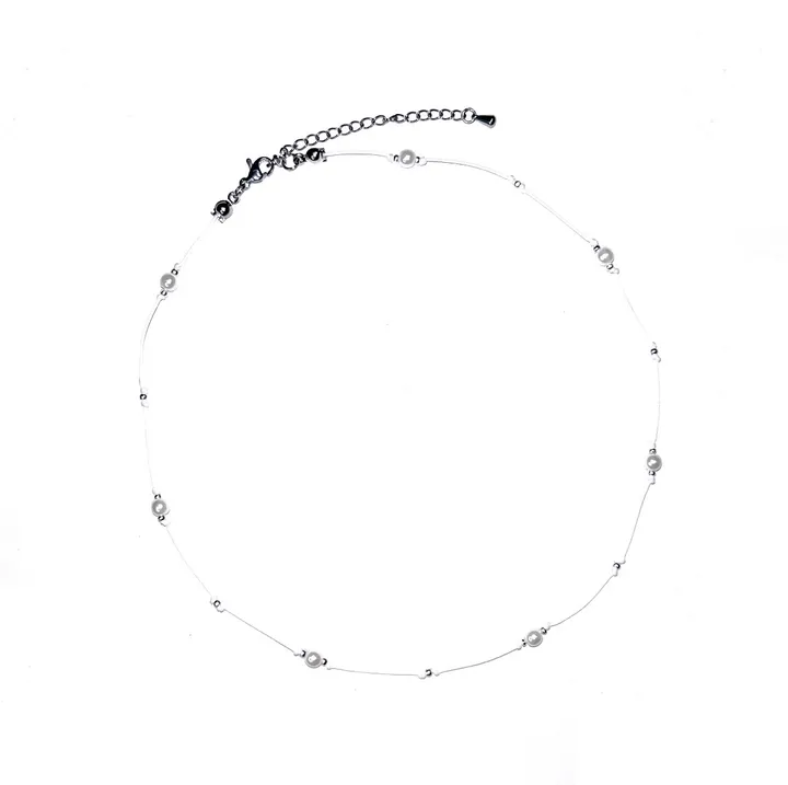 [키쿄제작] 2color pearl choker 상세 이미지 8