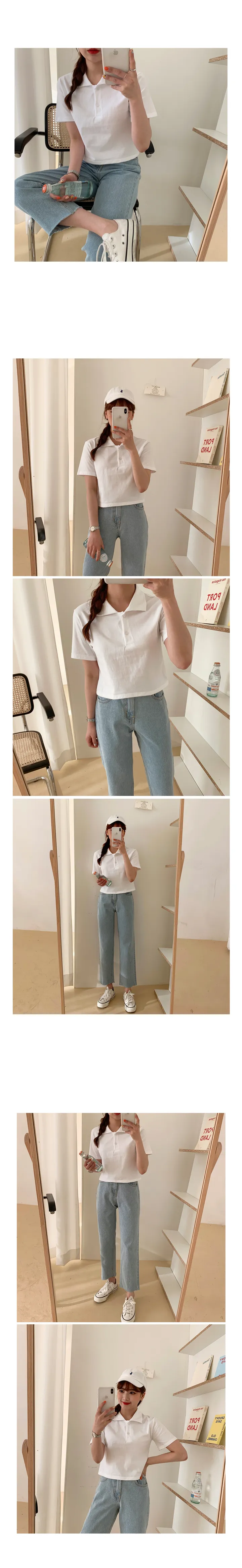 '당일발송'[landmade]인생핏키작녀썸머데님일자팬츠 (2color)'S-XL사이즈' 상세 이미지 38