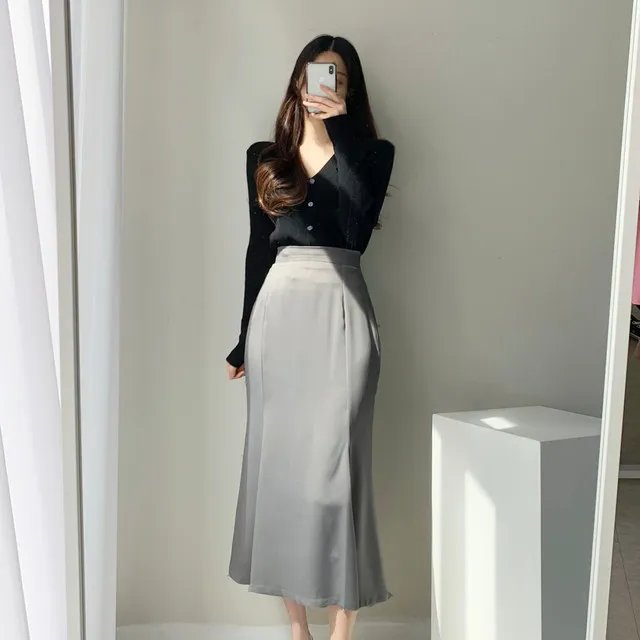 [묶음할인] 소프트 촉감 브이넥 글램핏 골지 가디건 ﻿아이보리 베이지 블랙 연두 소라 핑크 연보라 와인 카키 겨자 에메랄드 개강룩 새내기룩 봄 벚꽃룩 꽃놀이룩 개강여신 상세 이미지 107