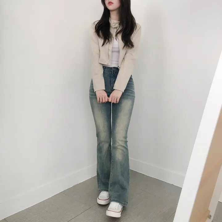 [부드러움/핏넘예] 봄자켓으로 추천! 차이나카라 크롭핏 슬림 스웨이드 자켓 상세 이미지 37