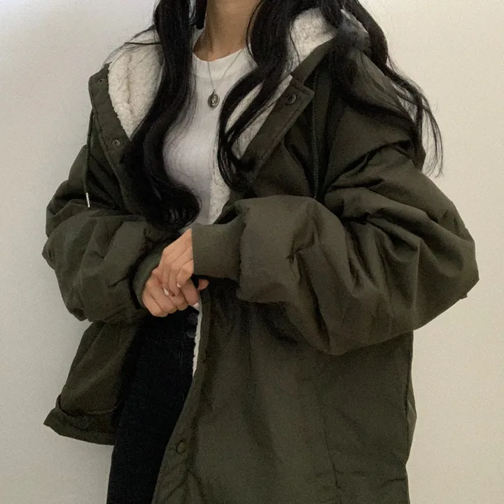 [ 겨울까지 ] 안감 양털 왕따뜻 야상 점퍼 상세 이미지 43