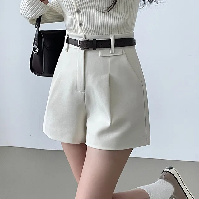 [S,M,L/벨트SET!] *봄신상 핏정석 데일리 숏팬츠 슬랙스 3color 상세 이미지 11