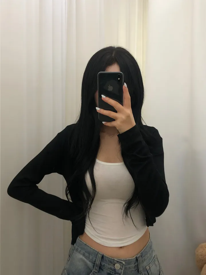 [700장돌파🩷/쫀쫀/간절기가디건]여리 크롭 가디건 상세 이미지 3