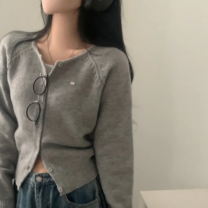 [후기보장🤍/Wool] 에버닌 펜던트 니트 가디건 - 7color 상세 이미지 32