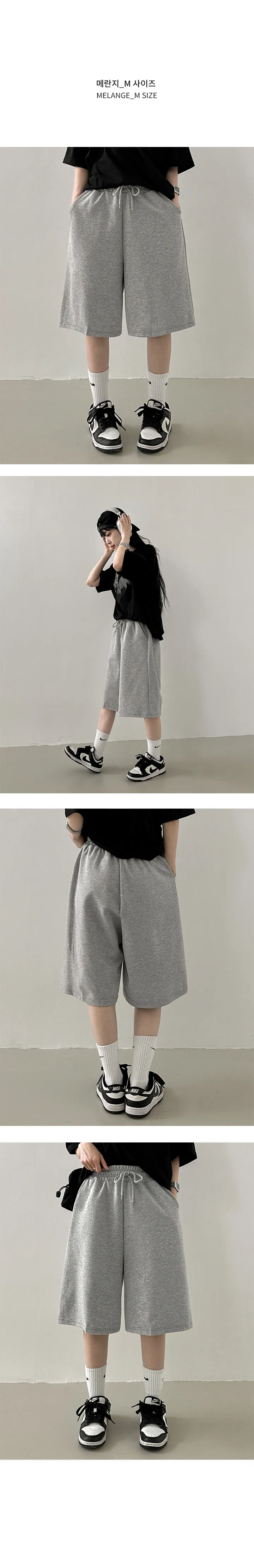 1+1할인[M-XL까지/버뮤다] 여름필수템, 벌룬 와이드 반바지 상세 이미지 7
