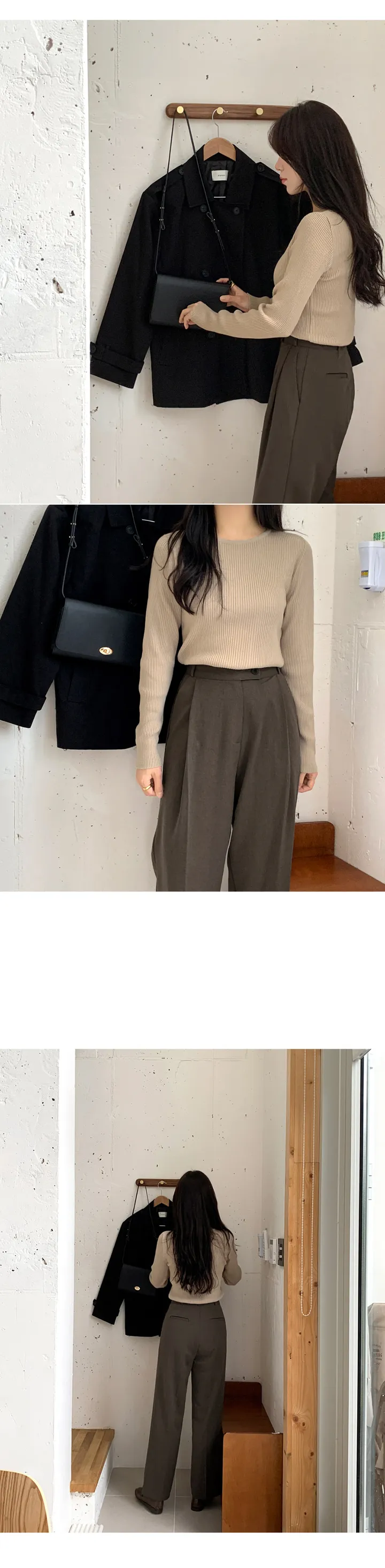 [4만장판매][98project] Autumn 위시 데일리 골지니트 상세 이미지 8