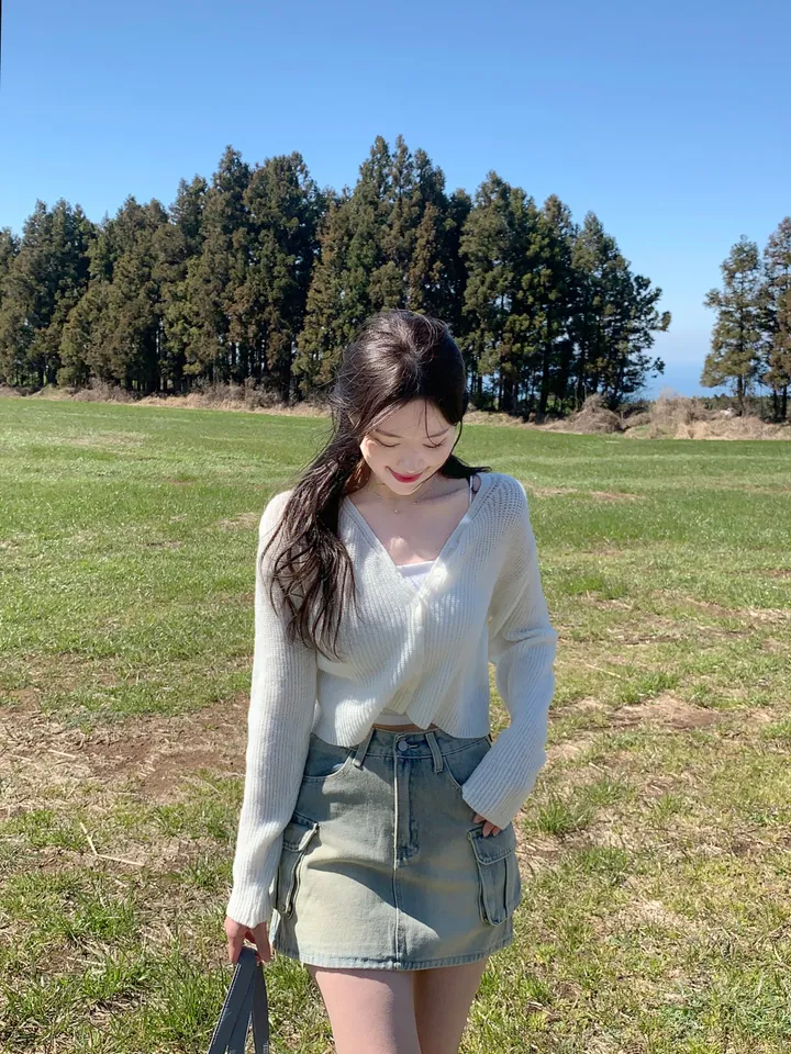 [MADE][봄필수템💕/벚꽃룩/데이트룩🎀] 로제 스프링 하찌 가디건 (7color) 상세 이미지 55