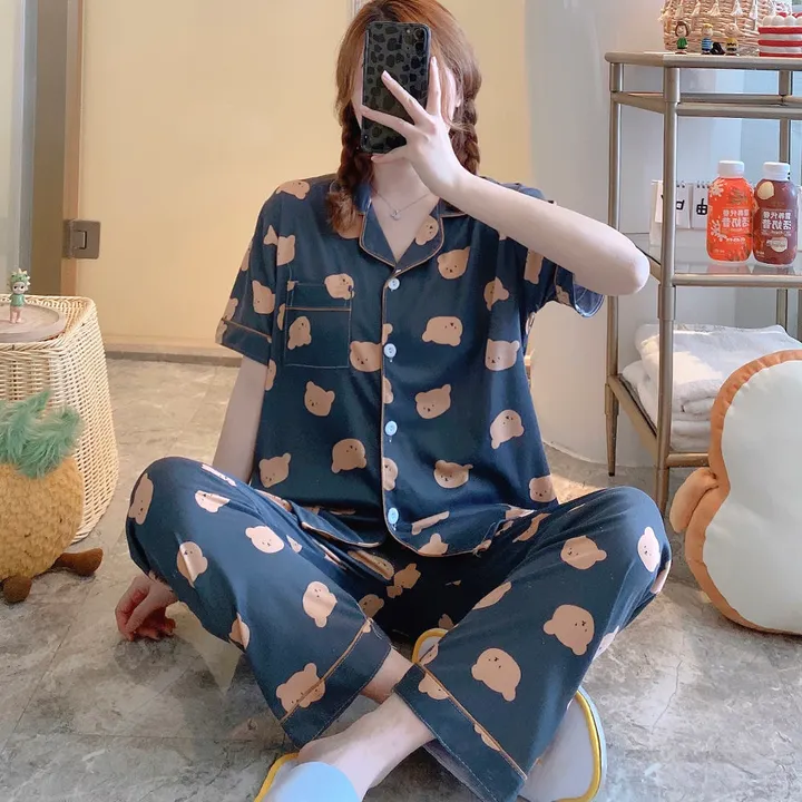 🖤[세일/반팔긴팔]🖤 무조건 9900원 ~ 12900원 잠옷 파자마 상하세트 여름 가을 겨울 봄 파티 선물 긴팔 반팔 긴바지 반바지 상세 이미지 29