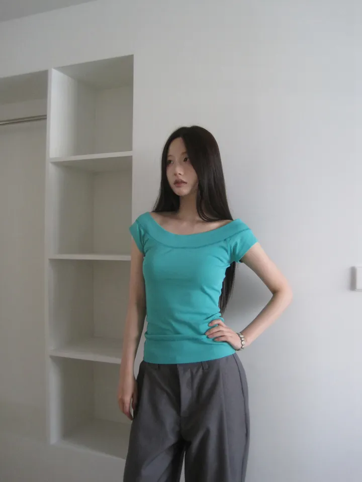 바지 모델 착용 이미지-S1L23