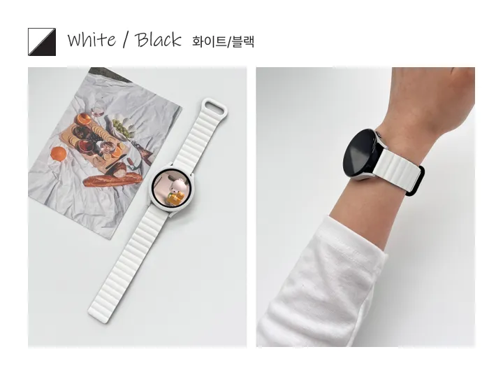 [뉴컬러입고🤎] 갤럭시워치 말랑이자석스트랩 ZB스토어 갤럭시워치7 6 5 4 클래식 액티브 말랑말랑 쫀드기 실리콘스트랩 상세 이미지 17