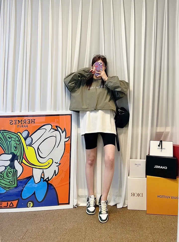 [최저가/당일발송/44-77/요가복/트레이닝/군살커버/힙업/뺴뺴로핏/짱짱/쫀쫀/임산부복/편안함/숏/쫀득/노라인/데일리/스판/쫄바지/속바지] 바이커쇼츠 하이웨스트 타이즈 3부 레깅스 상세 이미지 11