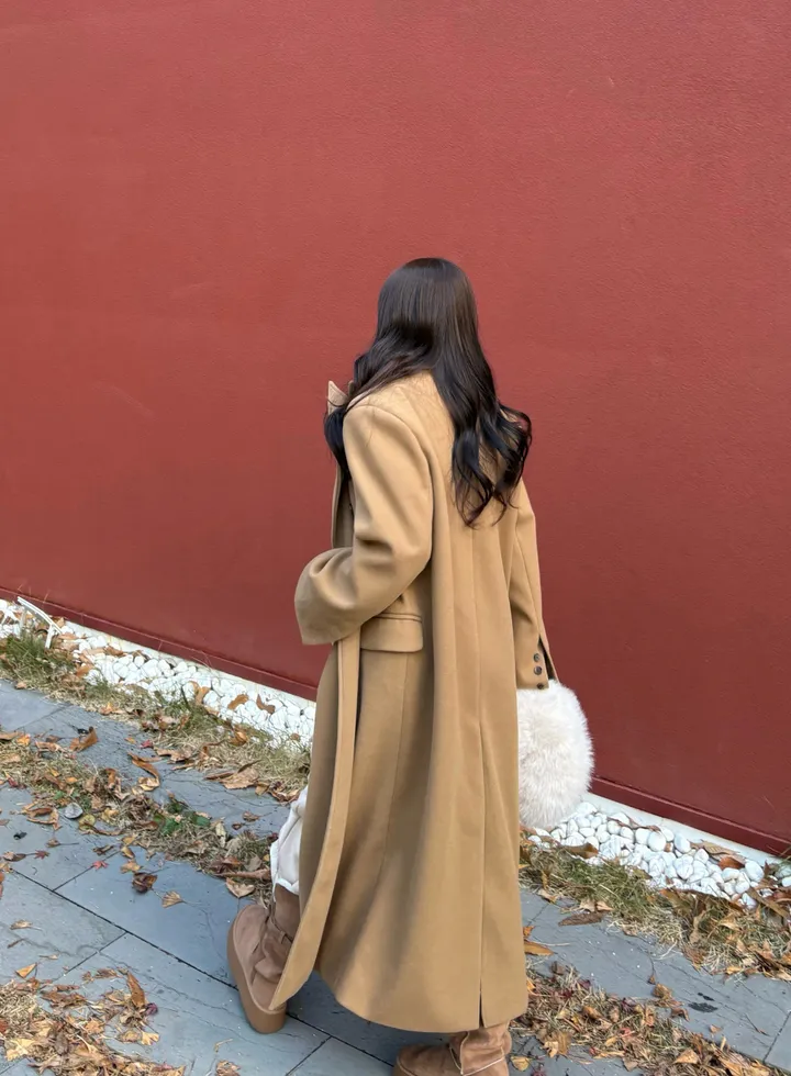 [최저가보장/🤎울함량 30🤎] 더블 롱 오버핏 코트 2color 상세 이미지 9