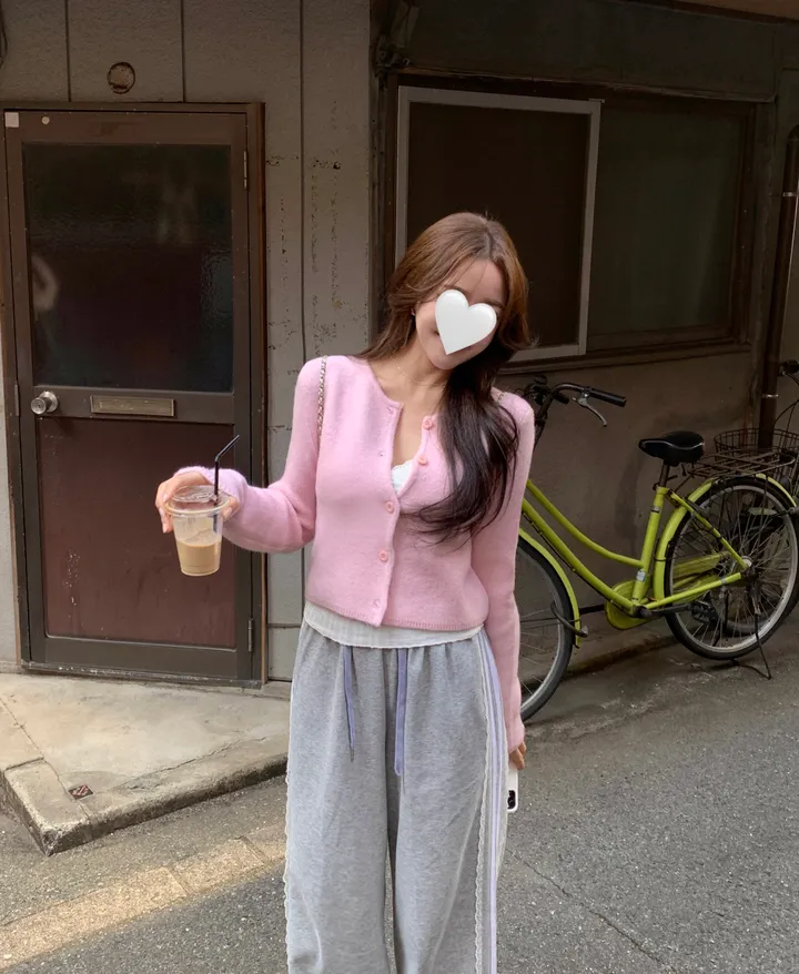 [베이비색감💌/고퀄원단] 앙고라 봄 새미크롭 가디건-4col 상세 이미지 23