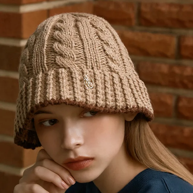 ANC WOOL TWISTED BUCKET HAT-3COLOR - 에이블리 스토어