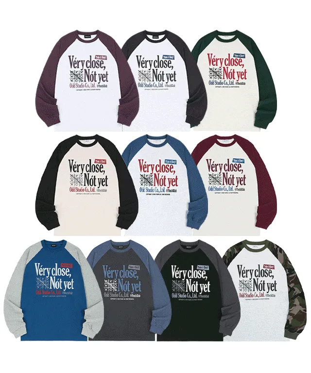 [투어스 영재, 하츠투하츠 이안, NCT 료 착용] 베리클로즈 래글런 오버핏 롱 슬리브 - 10COLOR