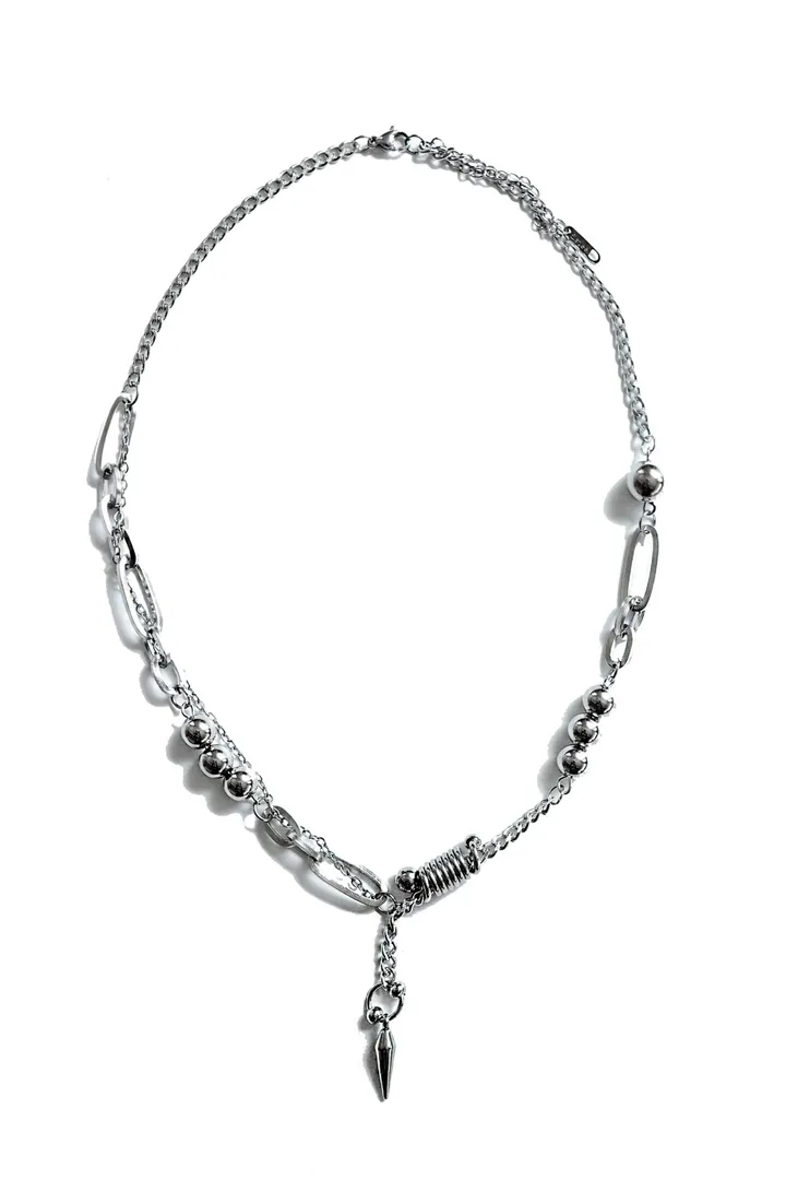 [써지컬] pierce drop necklace | 피어싱 볼 드롭 목걸이 상세 이미지 31